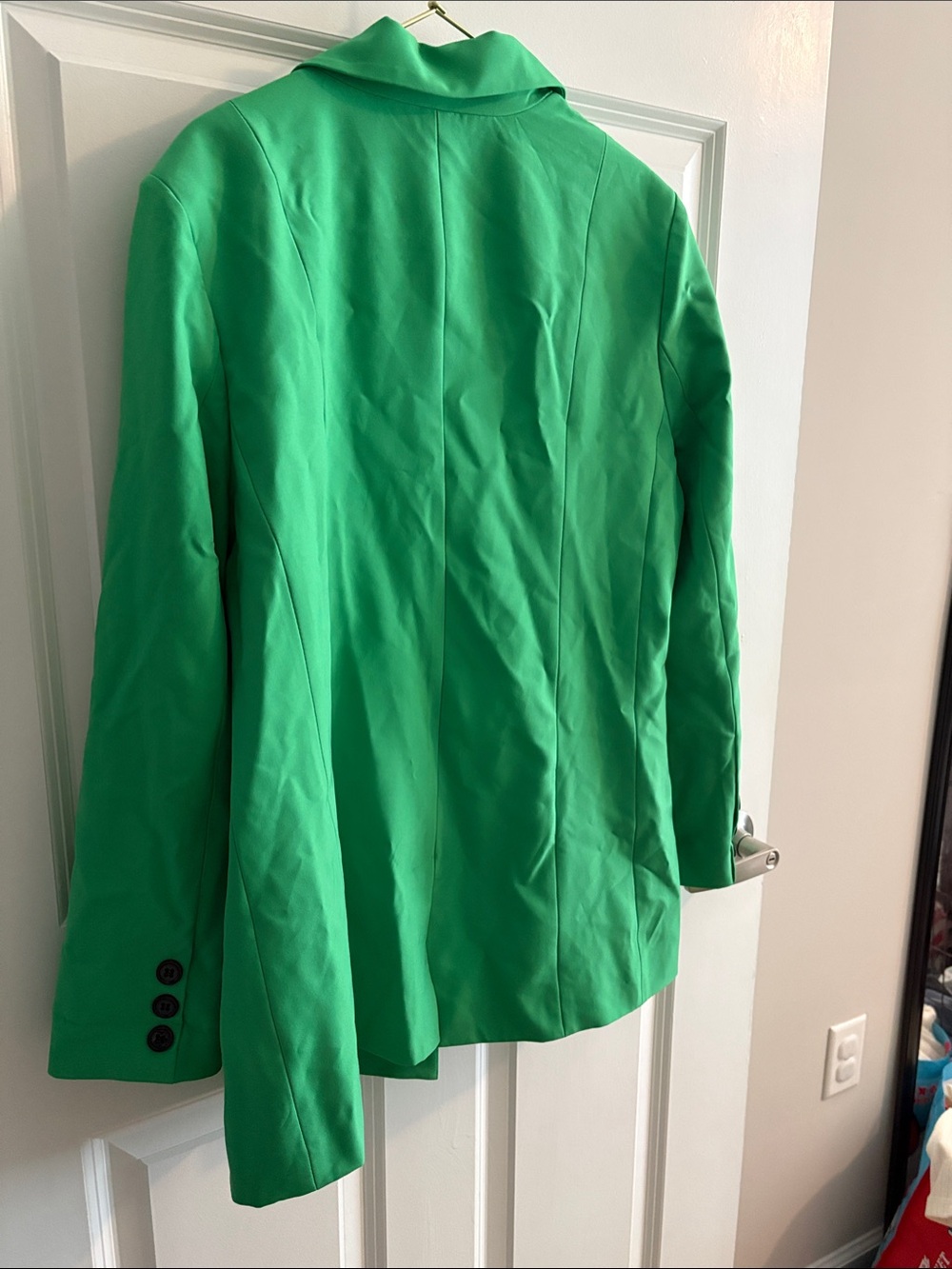 Tailored Women's Green Blazer Jacket